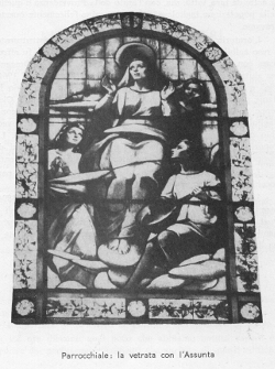  Tagliolo - Parrocchia - Vetrata dell'Assunta 